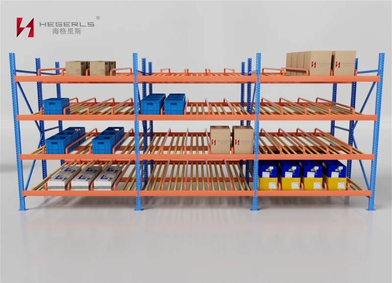 HEGERLS Carton Flow Racking System