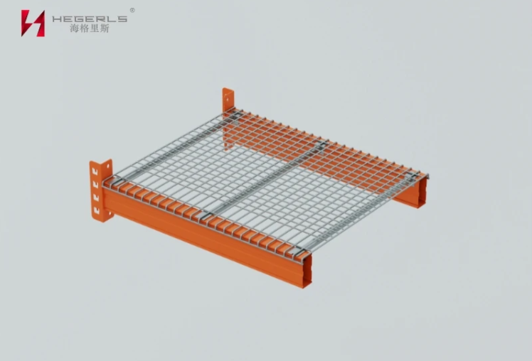 Detailed view of pallet support